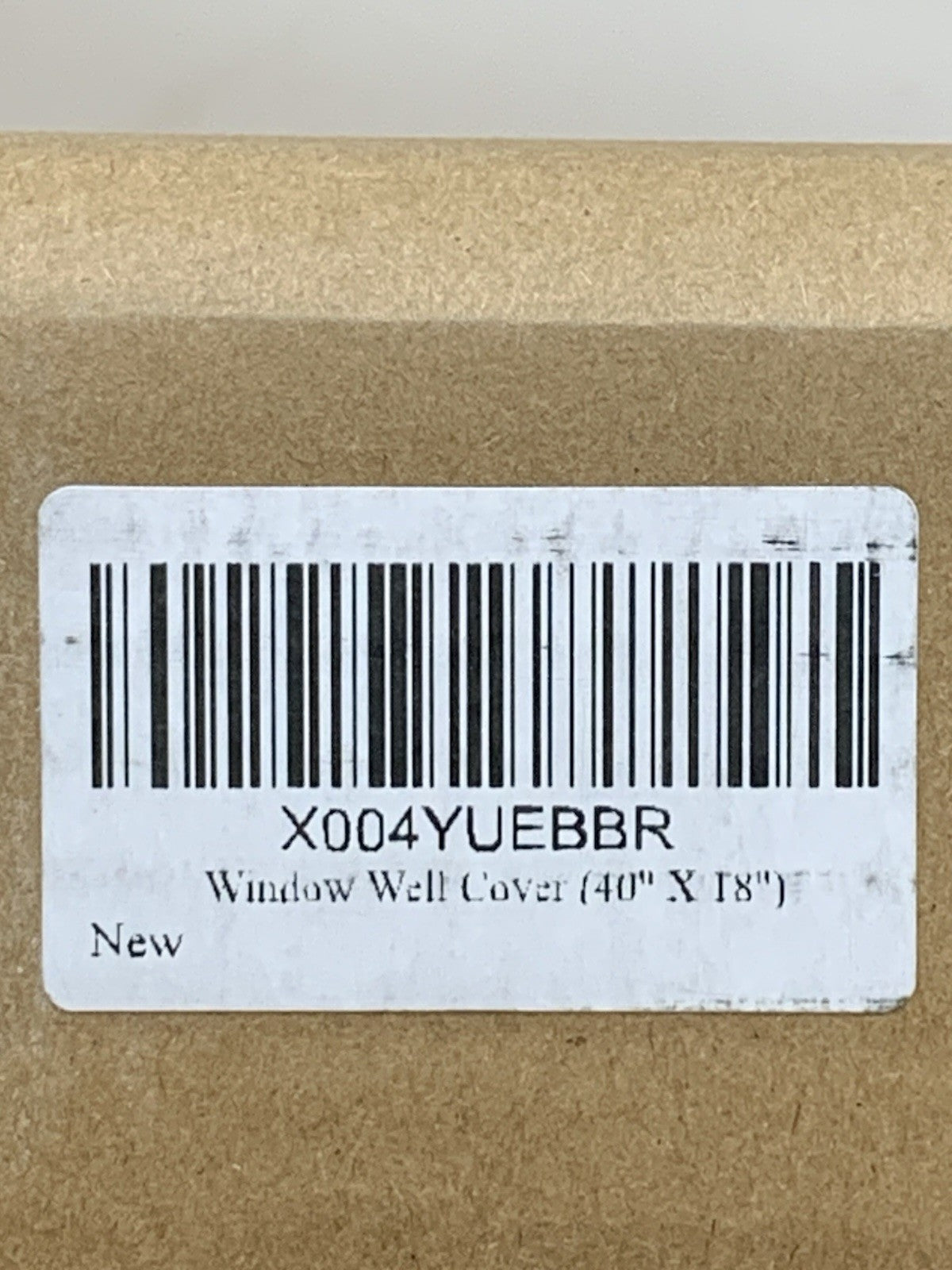 (2) 40x18 Heavy Duty Window Well Covers Plastic Windows Protector Garden Yard