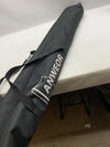 12FT Dust Barrier (4) Poles Kit Spring Retractable Zipper Wall Poles for Renovat