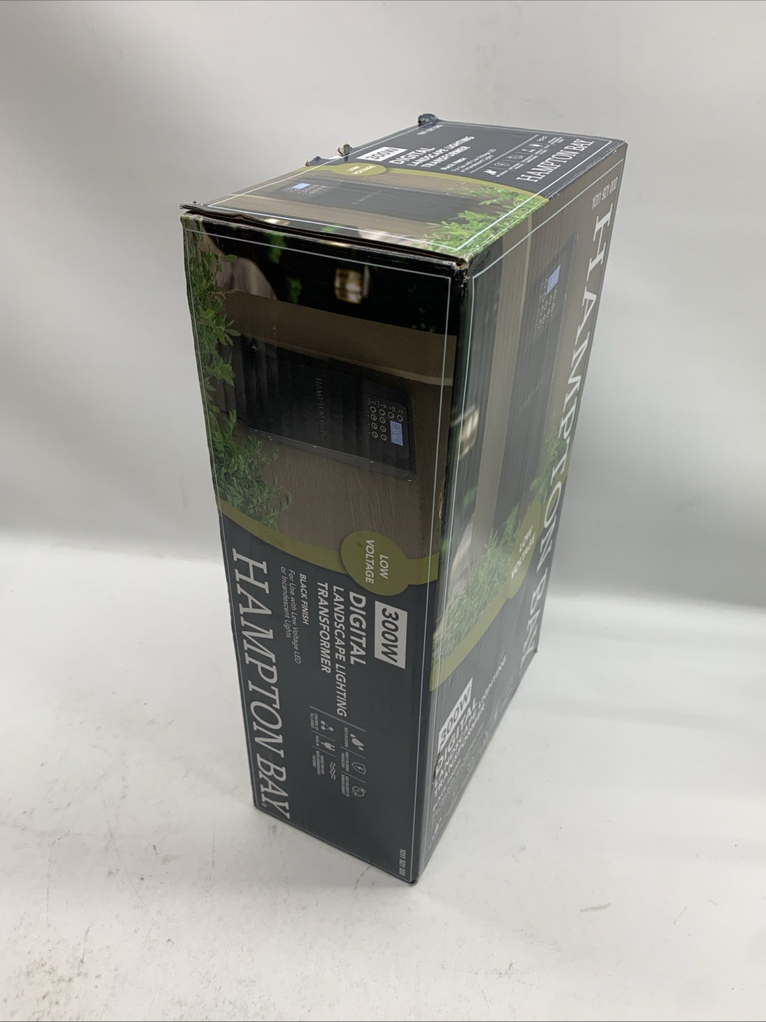 Hampton Bay ER-300-1215-AL 300W Low Voltage Digital Landscape Lighting Transform