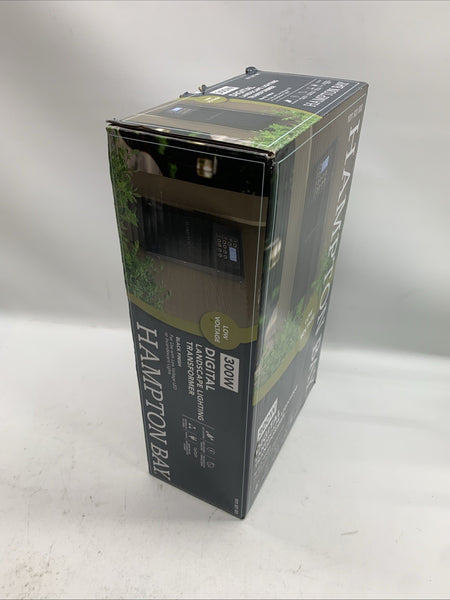 Hampton Bay ER-300-1215-AL 300W Low Voltage Digital Landscape Lighting Transform