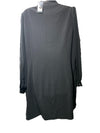 City Chic Tuxedo Dress Black Blazer Dress Double Breasted Lapel - Size Large