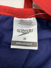 Speedo Guard Flyback One-Piece Women's Swimsuits Red 781101623 Size 30 Swimwear