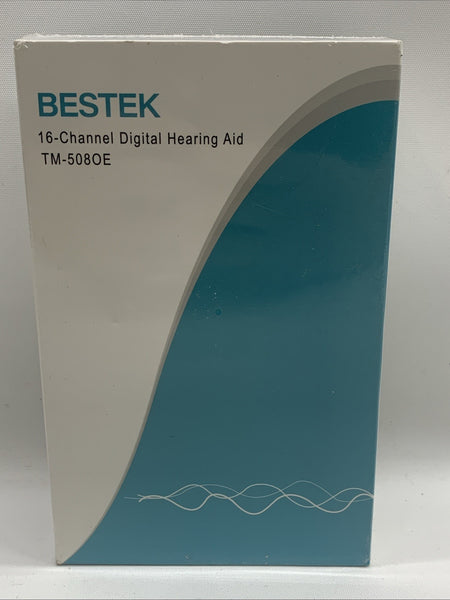 Bestek TM-5080E 16-Channel Digital Hearing Aid for Adults with Noise Reduction