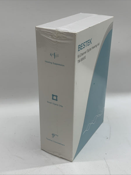 Bestek TM-5080E 16-Channel Digital Hearing Aid for Adults with Noise Reduction