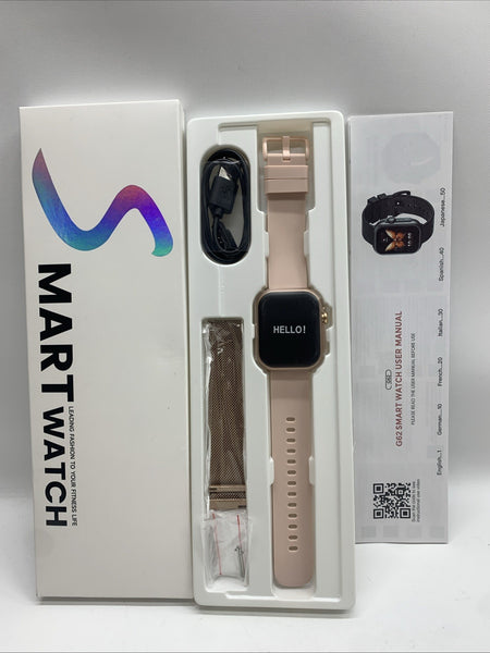 Smart Watch for Women Men Fitness Smart Watch for iPhone & Android Bluetooth G62