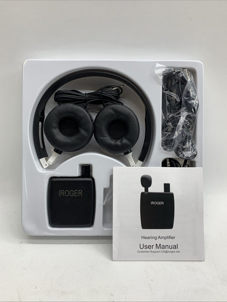 Hearing Amplifier Rechargeable Hearing Aid Device Personal Sound Amplifier PSAP