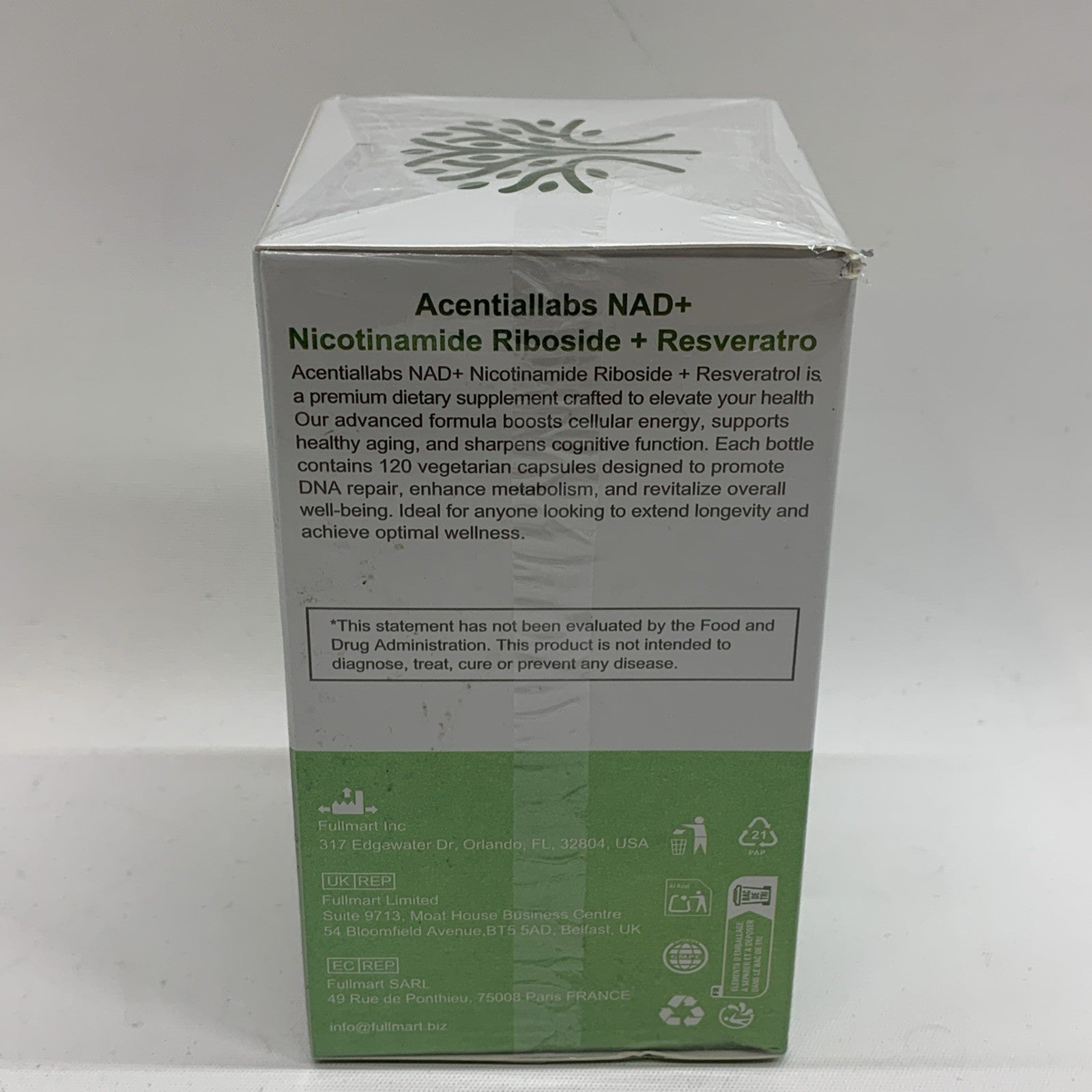 Liposomal NAD+ Supplement 910MG for Men & Women - Daily Longevity Support