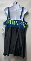Hanna Nikole Women Plus Size 1-Piece Swimsuit Swimdress Sport Bathing Suit 24W
