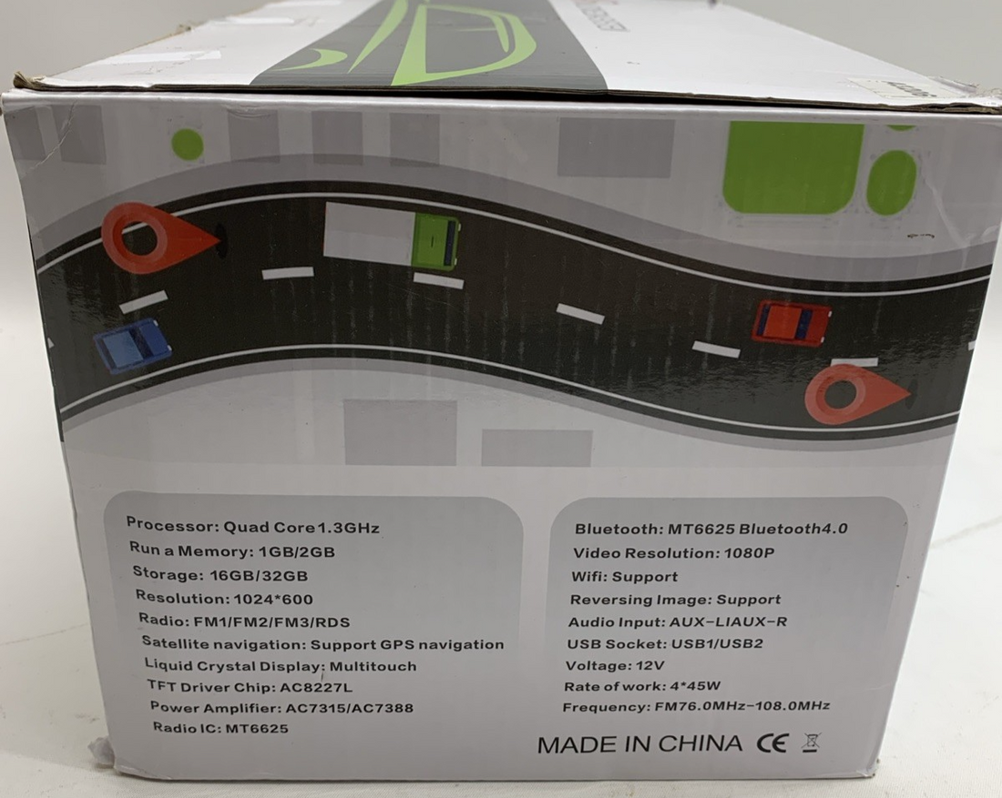 Android Car Multimedia System A3206 Stereo Harness 1080P MT6625 Bluetooth 4.0