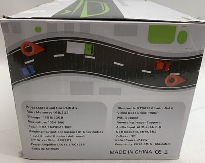 Android Car Multimedia System A3206 Stereo Harness 1080P MT6625 Bluetooth 4.0