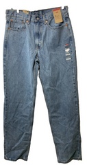 Levis Men’s 550 Relaxed Sit At Your Waist Loose Through Thigh Jeans Size 34x36