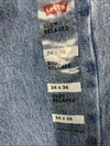 Levis Men’s 550 Relaxed Sit At Your Waist Loose Through Thigh Jeans Size 34x36