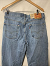 Levis Men’s 550 Relaxed Sit At Your Waist Loose Through Thigh Jeans Size 34x36