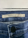 Hudson Women's Rosie Dover High Rise Wide Leg Petite Jean Pants w/Pocket Size 28