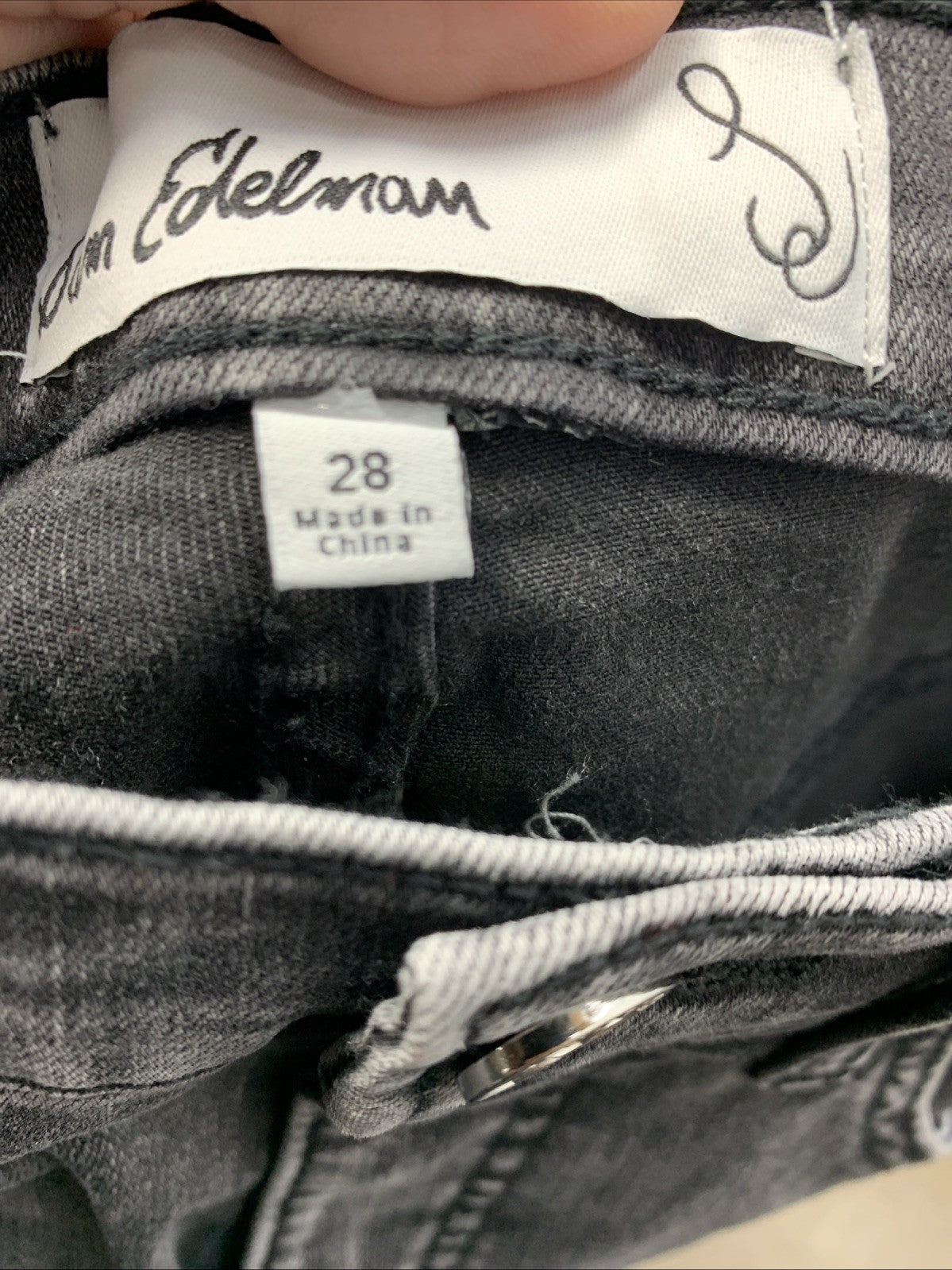 Sam Edelman Penny Bootcut Jeans Long Pants Casual Classic with Pockets Size 28