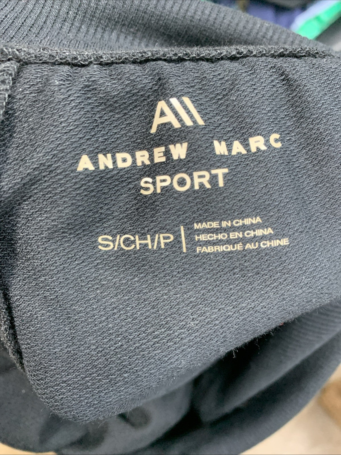 Andrew Marc Sport Women's Fold Over Waistband Lounge Relaxed Fit Shorts Small