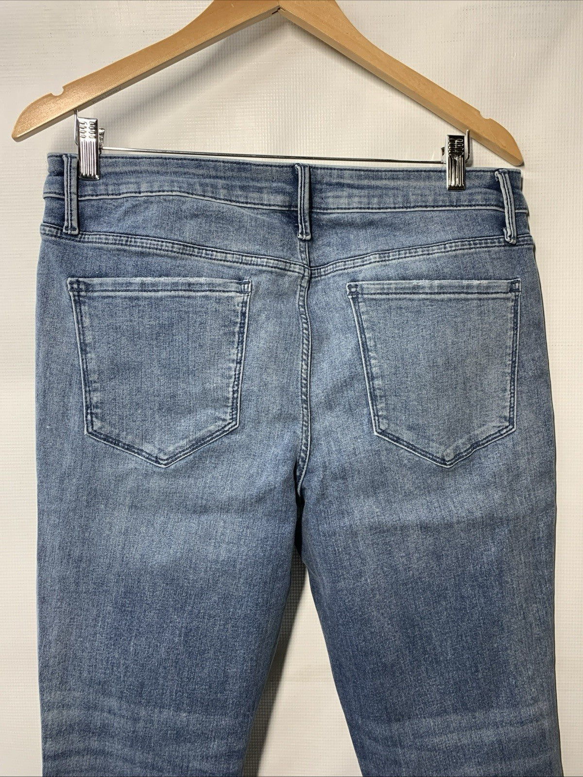 Simply Vera Vera Wang Jeans Women's Stretch Pants Skinny Mid Rise Denim Size 12