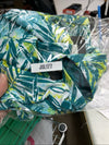 Ellen Tracy One Piece Swimsuit Size 10 Peacock Blue Yellow Over One Shoulder