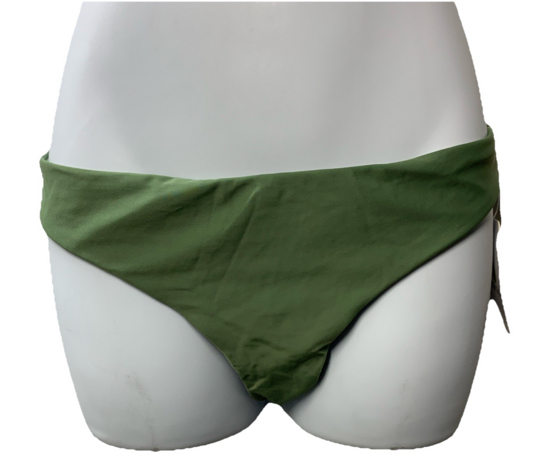 Body Glove 39506236 Women's Bikini Bottom Swimwear Green Size Large Underwear