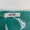 Donna Morgan Womens Teal Green Extended Shoulder Cap Sleeve Sheath Dress Size 12