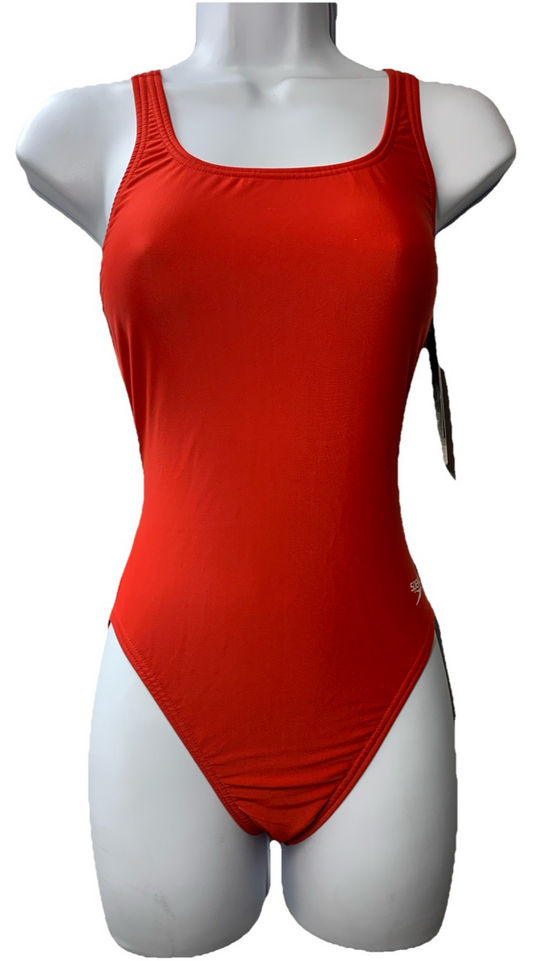 Speedo Women's Prolt Super Pro One Piece Swimsuit Speedo Red Size 8/34 Swimwear