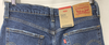 Levi's 501 Jeans Women's Cropped Straight Leg High Rise Distressed Size 28x26