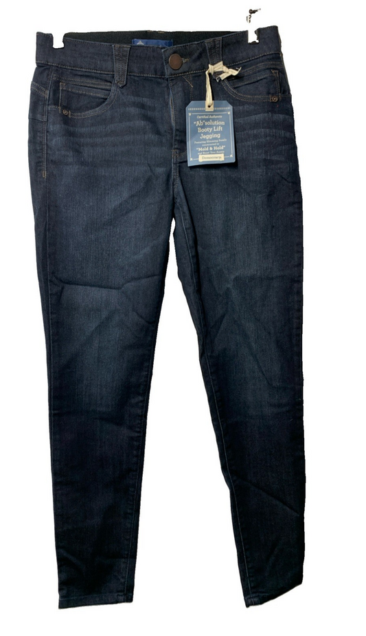 Democracy Women's "Ab" Solution Booty Lift Jegging Pants with Pockets Size 8