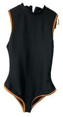 Billabong Tanlines High Neck Glider One Piece Swimsuit Swimwear - Size Medium