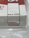 Globe Scientific Microscope Slides Glass Frosted White 1/2 Gross #1324w - 72PK