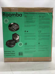 iRobot Y351020 Roomba 104 2in1 Vacuum & Mop Robot - Self-Empties for 75 Days