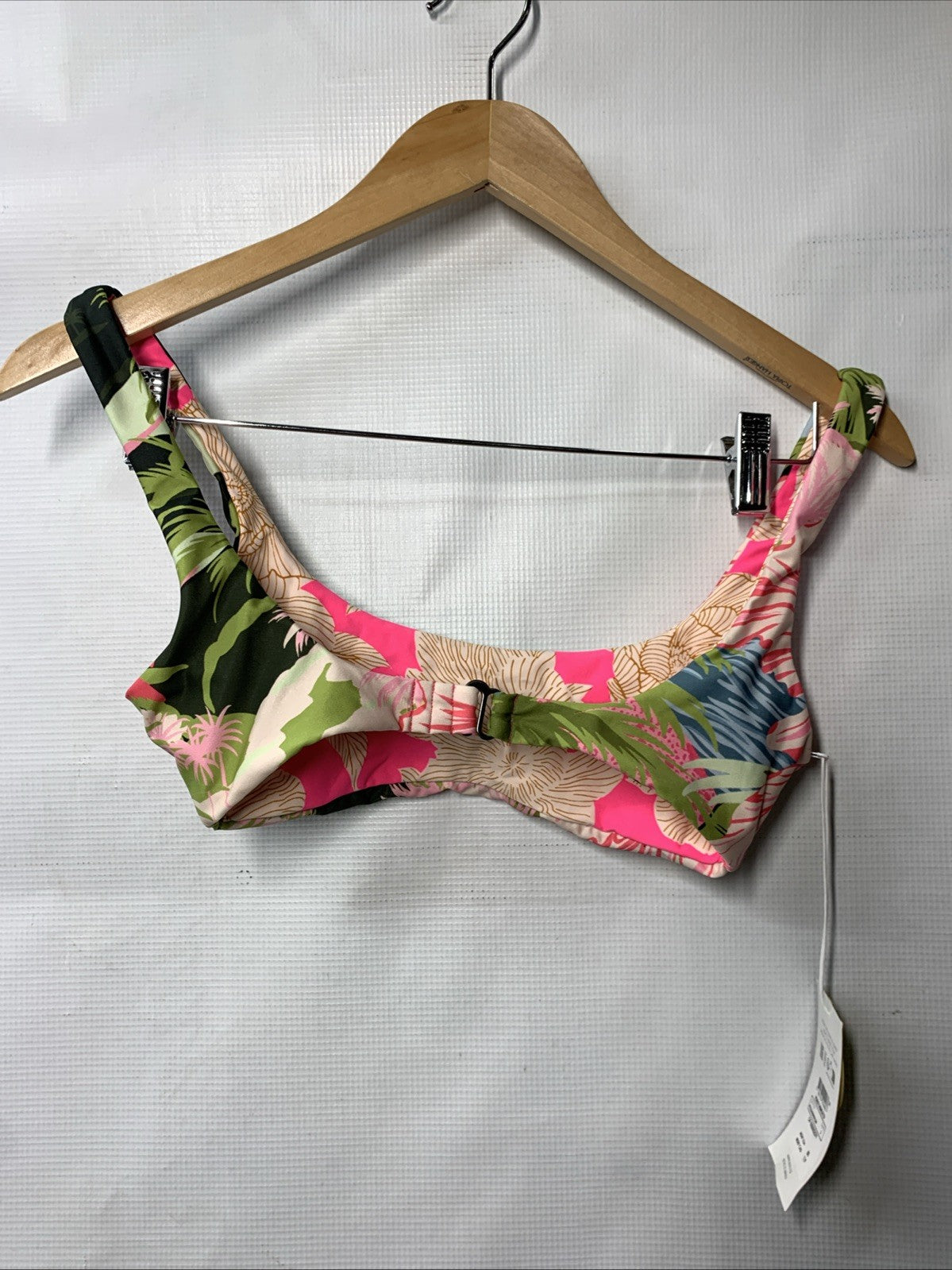 Maaji Women's Neo Hawaiian Rebel Reversible Bralette Bikini Swimwear Top Small