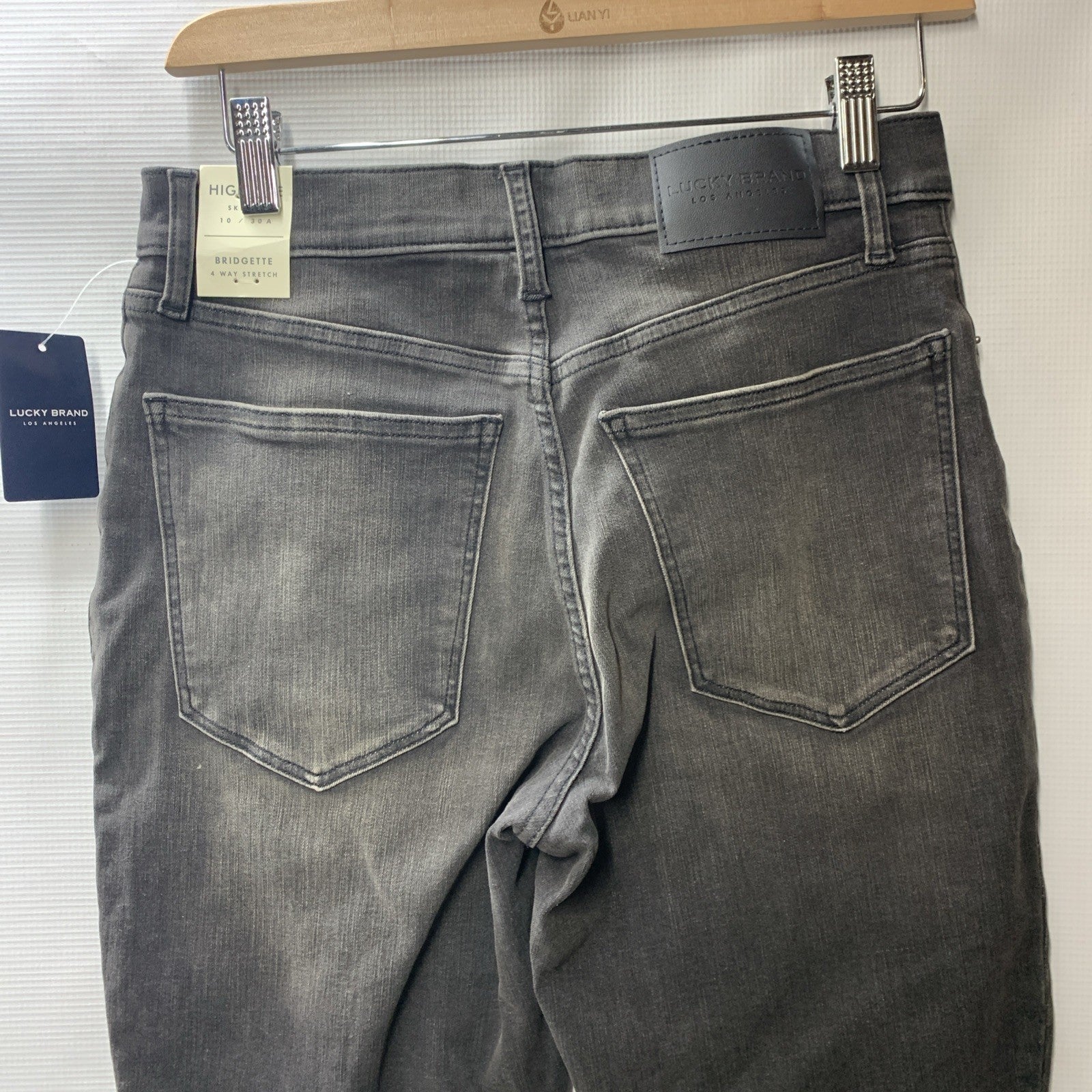 Lucky Brand Women's SKINNY SAP Bridgette Skinny Ankle Jeans Size 10/30 A Black