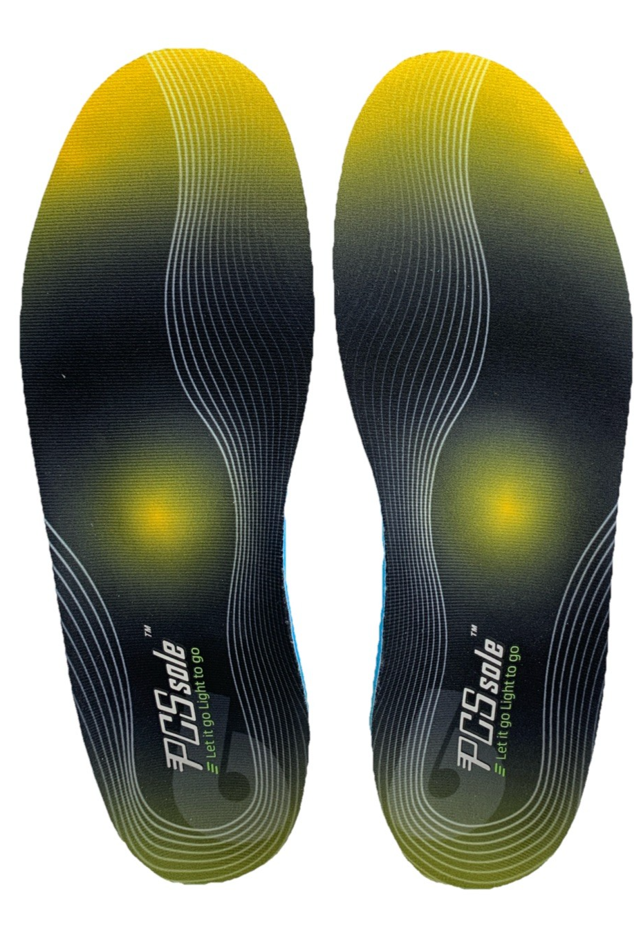 PCSsole Orthotic High Arch Support Insoles,220+lbs Comfort Work Boot Insert