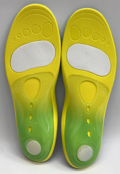 PCSsole Orthotic High Arch Support Insoles,220+lbs Comfort Work Boot Insert