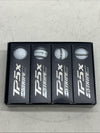 TaylorMade TP5X Stripe Golf Balls 360 Clearpath Alignment 5 Layer - 12 Pack