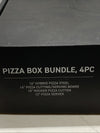 Hexclad 4pc Hybrid Pizza Box Bundle 16