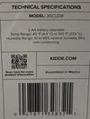Kidde Smoke & Carbon Monoxide Detectors AA Battery Powered Model 30CUDR (4 Pack)