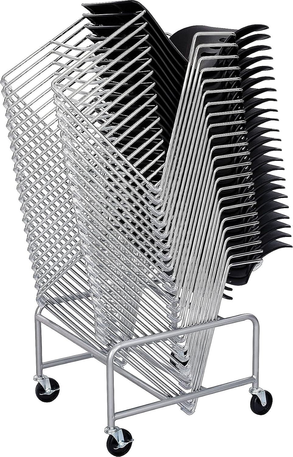 Safco 4190SL Sled Base Stack Chair Cart for use with Veer and Vy Stack Chairs
