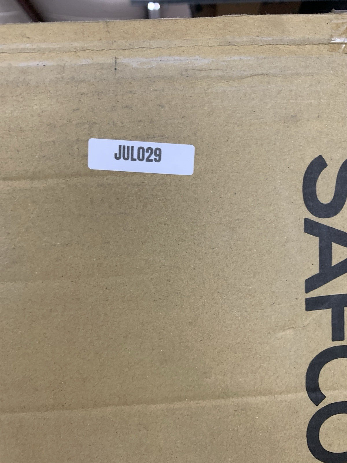 Safco 4190SL Sled Base Stack Chair Cart for use with Veer and Vy Stack Chairs