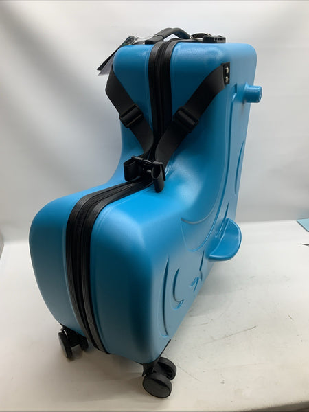 AO WEI LA OW Toddler Luggage Ride On Suitcase for Kids with 4 Spinner Wheels