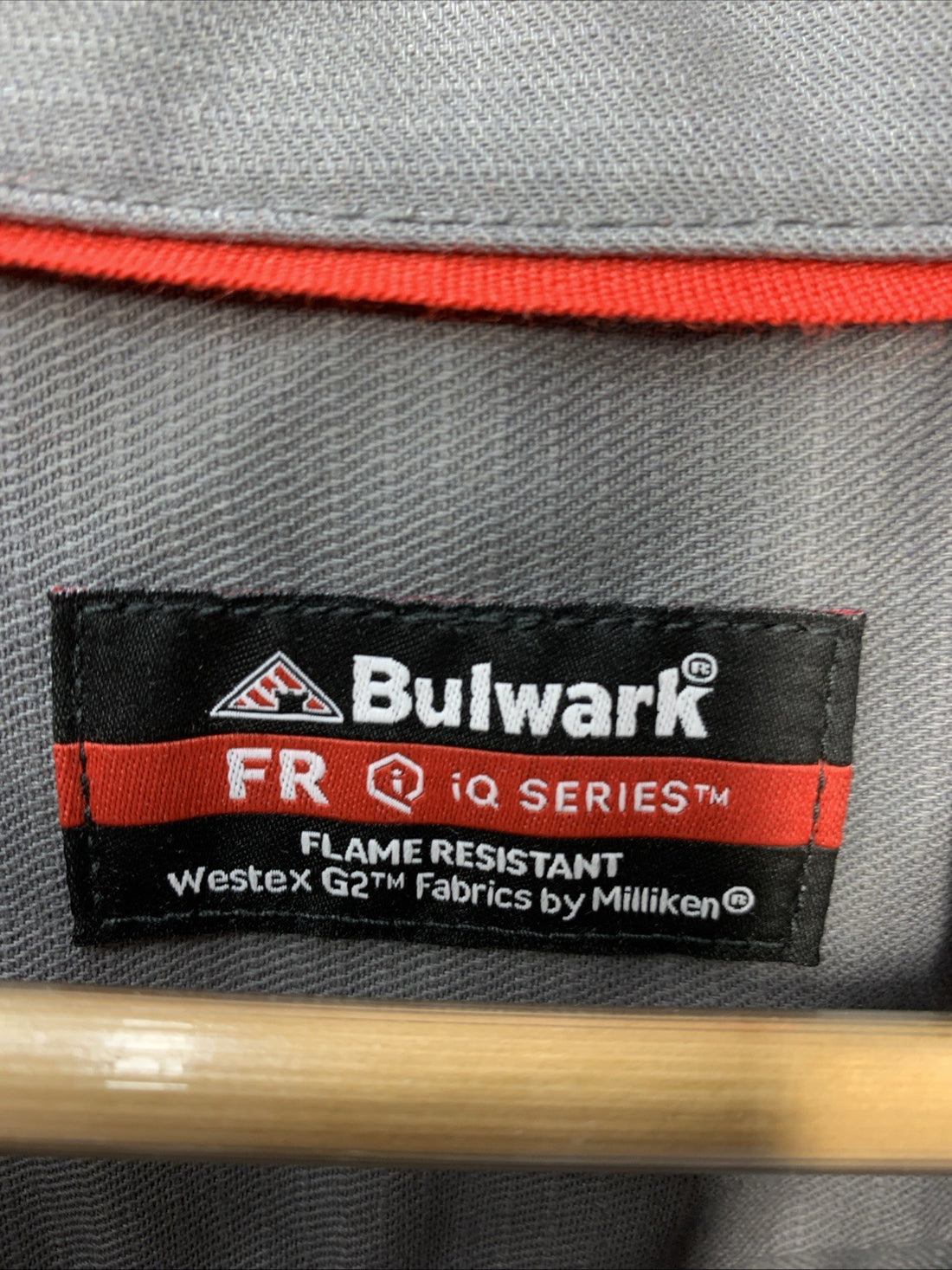 Bulwark iQ Series® Endurance Uniform Shirt Size 3XL Gray Long Sleeve Collared