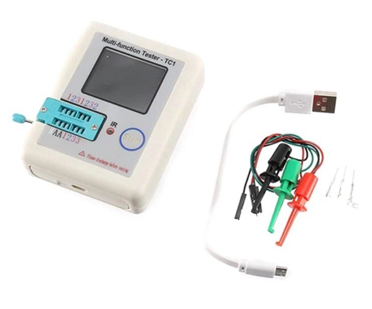 Farb-Bildschirmtester Transistor Tester TFT-Transistor Tester Grafikdisplay P6I1
