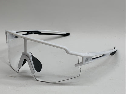 ROCKBROS Cycling Photochromic Glasses Mens Full Frame Sports Bike Glasses w/case