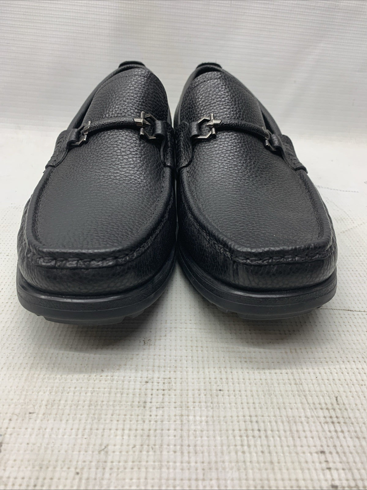 Golden Coxes F025-3 Men's Leather Upper Loafers Classic Dress Shoes 11M Black