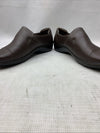 Women's Clarks Collection Cora Poppy Shoes Dark Brown Tumbled Pull-on Size 10