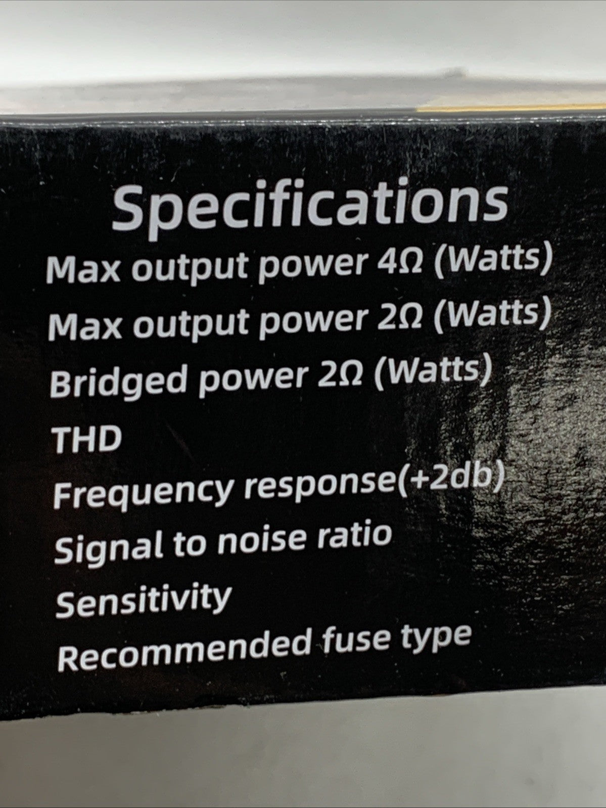 ZYZCLES ZY-Z9500F High Power 4 Channel Car Amplifier 6800W Max Surface Mount