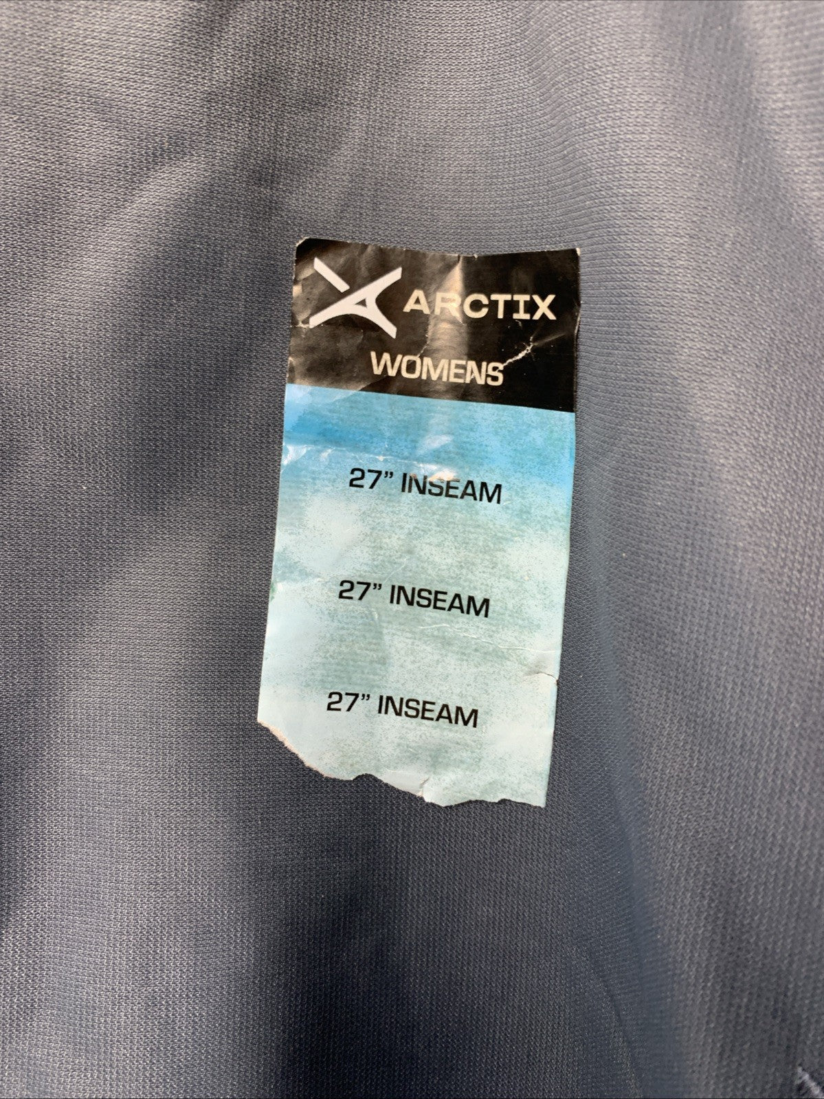 Arctix Women's Insulated Snow Pants Size 4X(28W-30W) Steel 18427X-09-4X w/Pocket