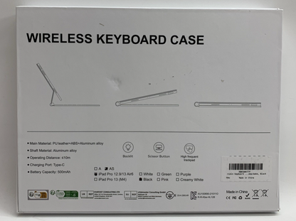 OTUOOR iPad Air 13" Pro 12.9" Wireless Backlit Keyboard Case with Floating Stand