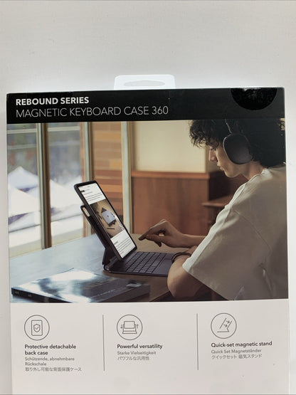 ESR Magnetic Keyboard Case 360 Rebound Series For iPad Air 11 Air 10.9, Pro 11