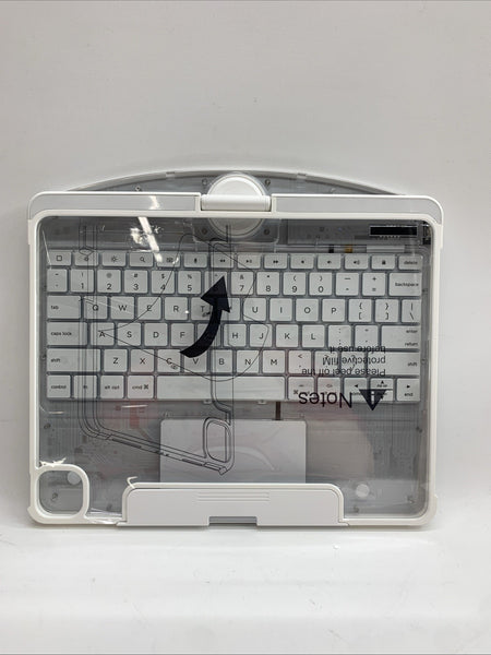 Transparent Keyboard Case for iPad Pro 12.9-inch 6th/5th/4th/3rd Gen - Slim Desi
